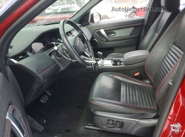 SALCT2FX1PH329640 2023 LAND ROVER DISCOVERY Red Вид салону спереду