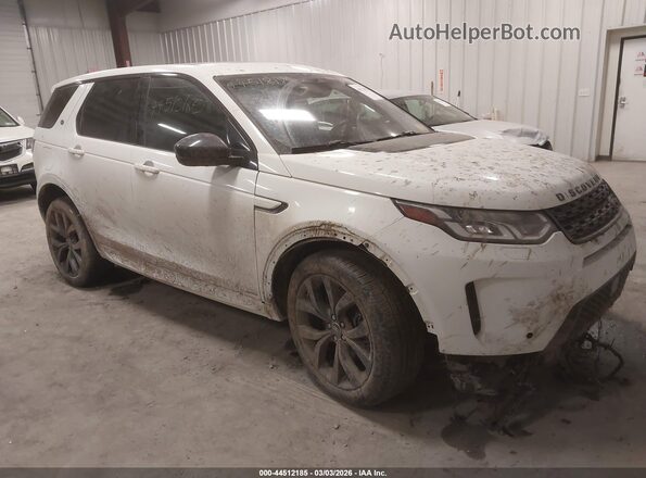 SALCT2FX5MH887650 2021 LAND ROVER DISCOVERY SPORT White Przód prawy