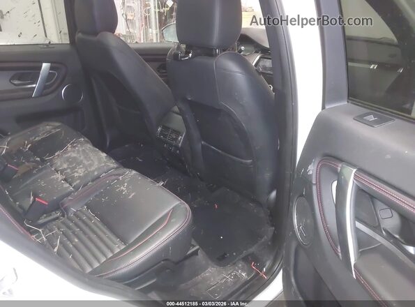 SALCT2FX5MH887650 2021 LAND ROVER DISCOVERY SPORT White Widok naklejki z numerem VIN