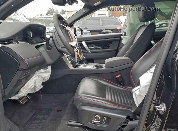 SALCT2FX9MH904434 2021 LAND ROVER DISCOVERY Black წინა სალონის ხედი