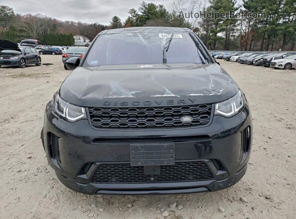 SALCT2FX9MH904434 2021 LAND ROVER DISCOVERY Black წინა ხედი