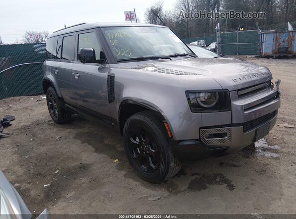 SALE27EU9P2114686 2023 LAND ROVER DEFENDER Серый Передняя правая четверть
