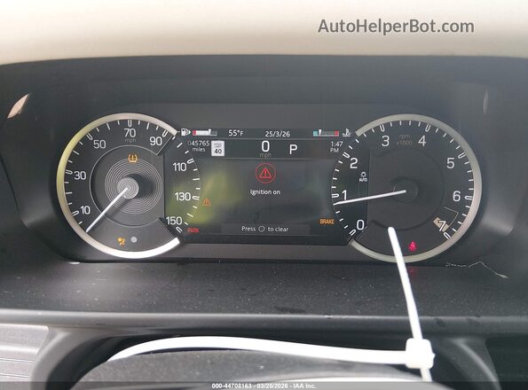 SALE27EU9P2114686 2023 LAND ROVER DEFENDER Серый Вид задних сидений