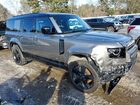 2025 Land Rover Defender 130 X-dynamic Se Серый vin: SALE2FEU3S2414713