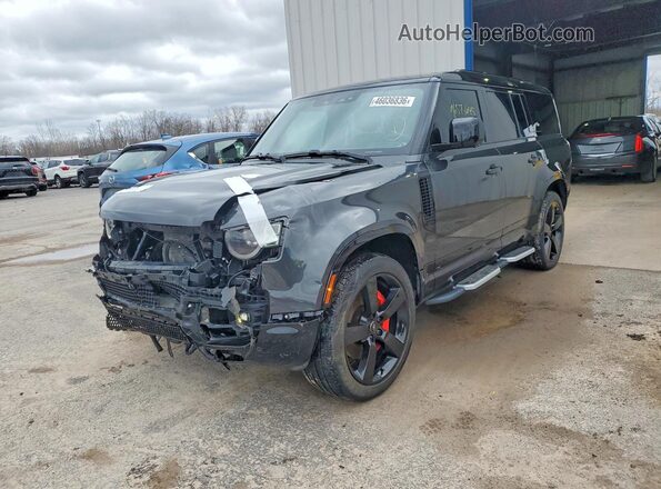 SALE2FEU7P2185119 2023 LAND ROVER DEFENDER Gray Передня ліва чверть