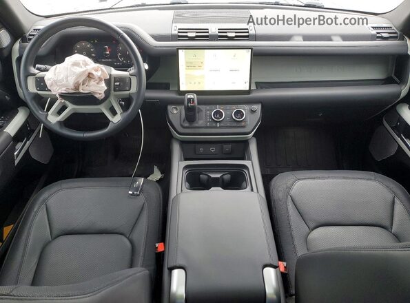 SALE2FEU7P2185119 2023 LAND ROVER DEFENDER Gray Вид панелі приладів