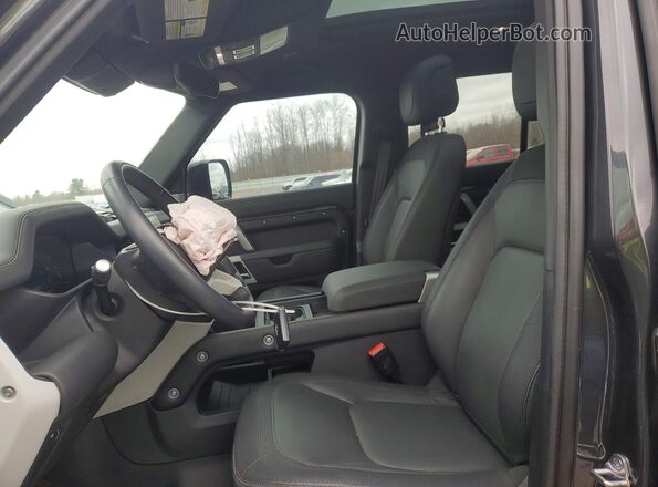 SALE2FEU7P2185119 2023 LAND ROVER DEFENDER Gray Вид салону спереду