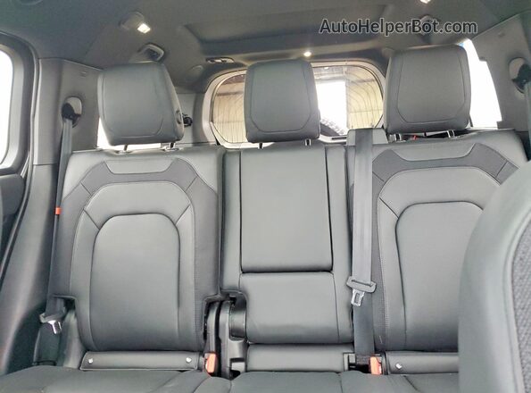 SALE2FEU7P2185119 2023 LAND ROVER DEFENDER Gray Вид задніх сидінь