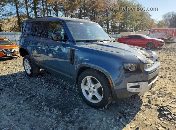 SALE97EU5L2018382 2020 LAND ROVER DEFENDER Синий Передняя правая четверть