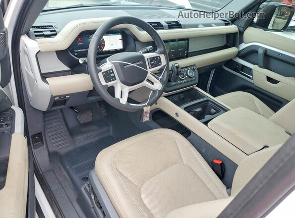 SALEJ6EX9R2334646 2024 LAND ROVER DEFENDER Белый Вид панели приборов