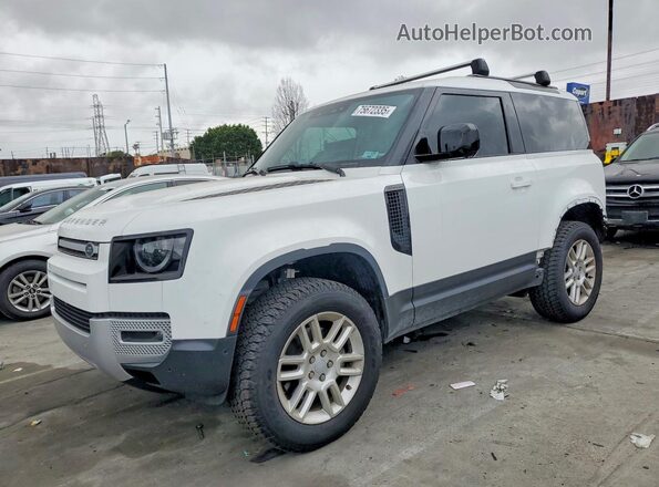 SALEJ6EX9R2334646 2024 LAND ROVER DEFENDER Белый Передняя левая четверть