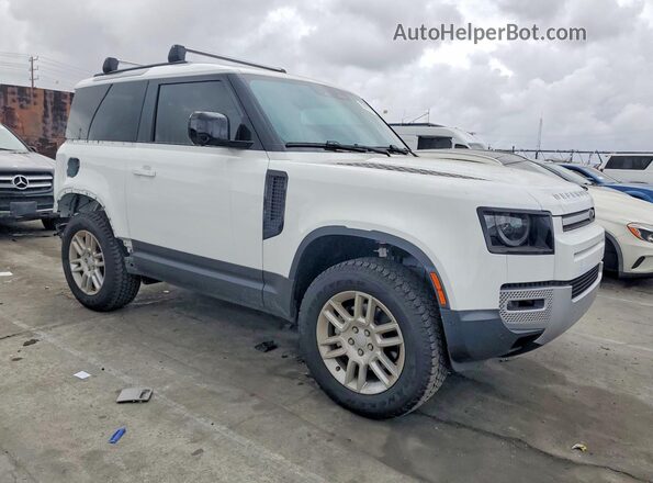 SALEJ6EX9R2334646 2024 LAND ROVER DEFENDER Белый Передняя правая четверть