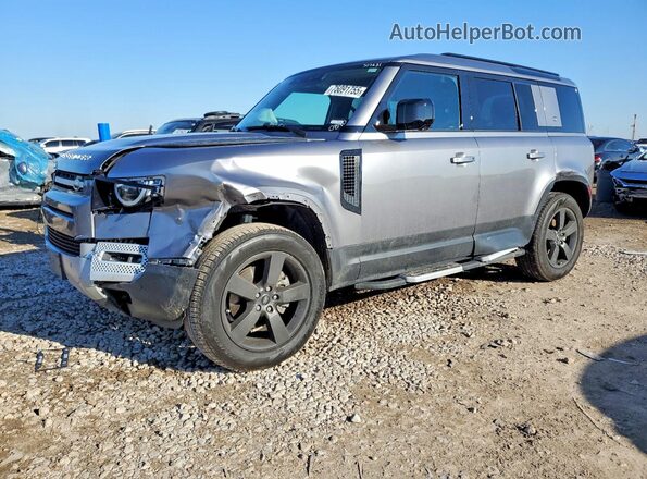 SALEJ7EX7P2190890 2023 LAND ROVER DEFENDER Silver Առջևի ձախ երեք քառորդ տեսարան