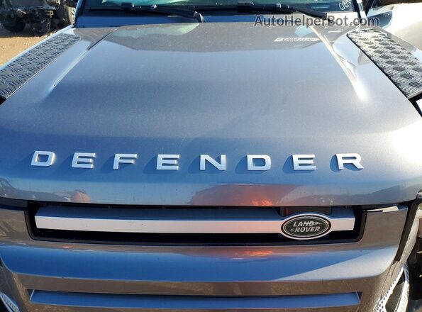 SALEJ7EX7P2190890 2023 LAND ROVER DEFENDER Silver Սալոնի հետևի տեսք