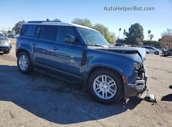 SALEJ7EX9S2382806 2025 LAND ROVER DEFENDER Blue Передня права чверть