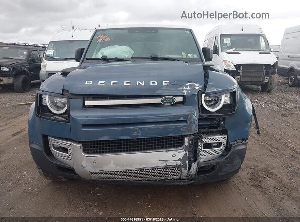 SALEJ7RX1M2035323 2021 LAND ROVER DEFENDER Синий Вид щитка приборов