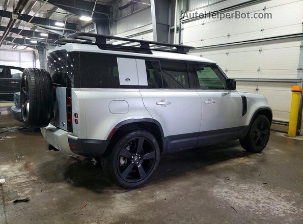 SALEP7EU3P2136507 2023 LAND ROVER DEFENDER Silver Задня права чверть