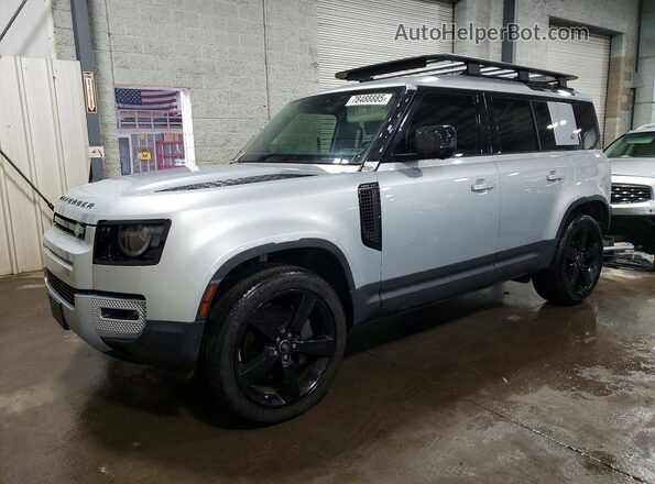 SALEP7EU3P2136507 2023 LAND ROVER DEFENDER Silver Передня ліва чверть