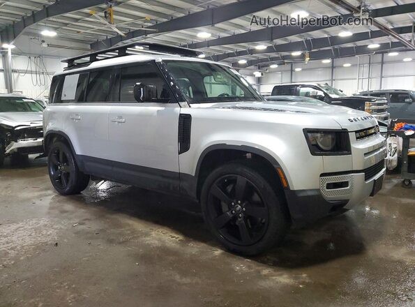 SALEP7EU3P2136507 2023 LAND ROVER DEFENDER Silver Передня права чверть
