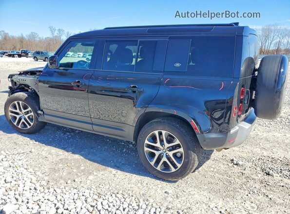 SALEP7RU0M2039173 2021 LAND ROVER DEFENDER Черный Задняя левая четверть