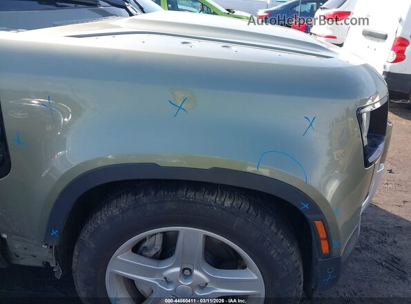SALEP7RU8M2042225 2021 LAND ROVER DEFENDER Зеленый Вид щитка приборов