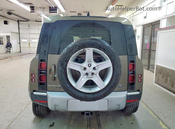SALEPEEU7L2021794 2020 LAND ROVER DEFENDER Желто-коричневый Вид сзади