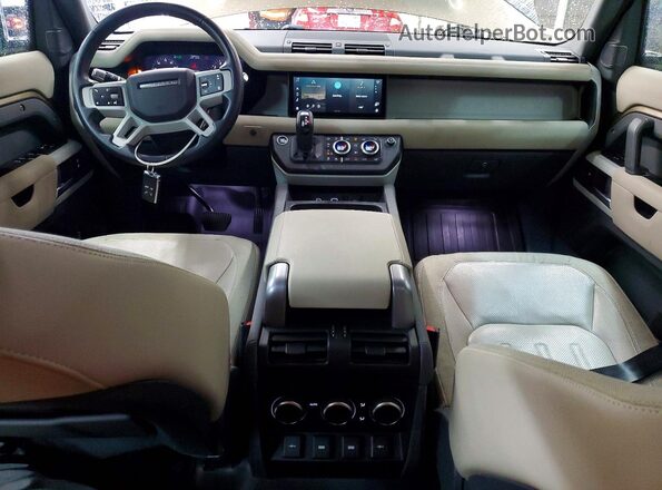 SALEPEEU7L2021794 2020 LAND ROVER DEFENDER Желто-коричневый Вид панели приборов