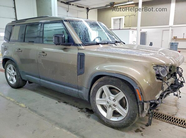 SALEPEEU7L2021794 2020 LAND ROVER DEFENDER Желто-коричневый Передняя правая четверть