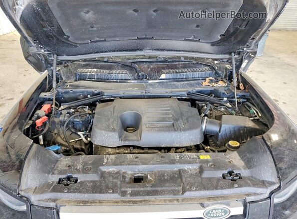 SALEPEEU8P2219435 2023 LAND ROVER DEFENDER Black ძრავის განყოფილების ხედი
