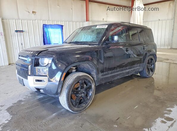 SALEPEEU8P2219435 2023 LAND ROVER DEFENDER Black წინა მარცხენა ხედი სამი მეოთხედიდან