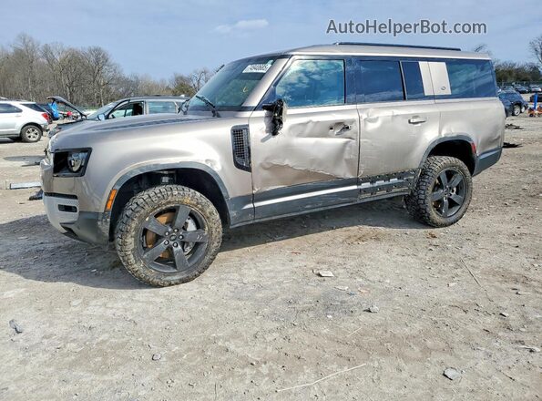 SALEPFEU6P2228558 2023 LAND ROVER DEFENDER Silver Vista tres cuartos delantera izquierda