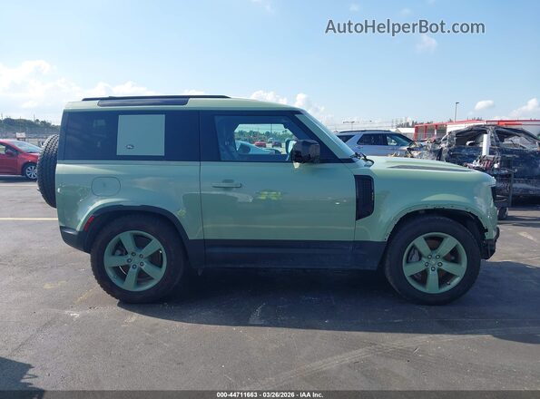 SALEW6EU9P2178127 2023 LAND ROVER DEFENDER Green Widok wnętrza 360 stopni