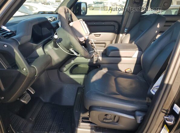 SALEWEEE6P2187824 2023 LAND ROVER DEFENDER Black Вид салону спереду