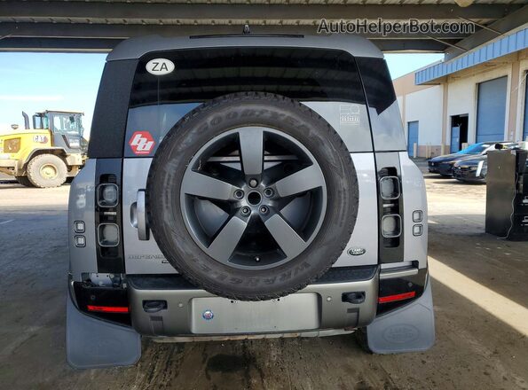 SALEY6RU4M2046604 2021 LAND ROVER DEFENDER Серый Вид сзади