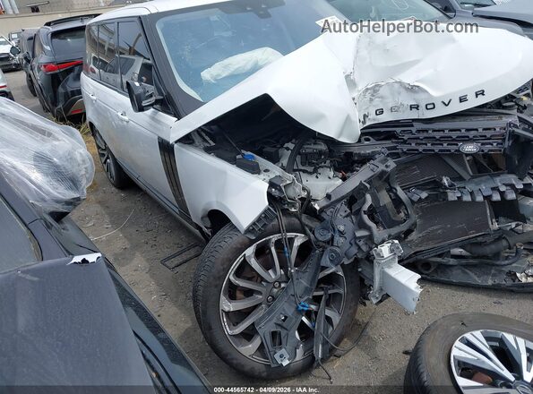 SALGR2FK6HA329325 2017 LAND ROVER RANGE ROVER Белый Передняя правая четверть