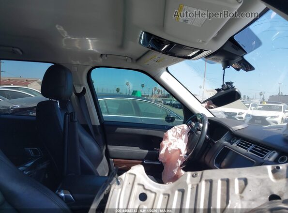 SALGR2FK6HA329325 2017 LAND ROVER RANGE ROVER Белый Вид салона спереди