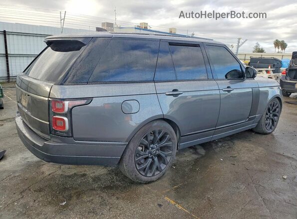 SALGR2RV0KA549900 2019 LAND ROVER RANGE Серый Задняя правая четверть