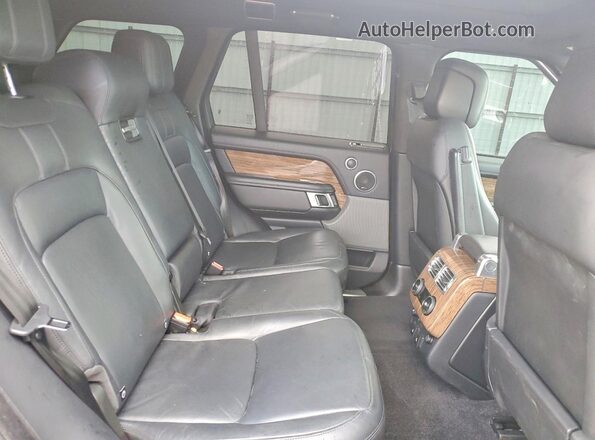 SALGR2RV0KA549900 2019 LAND ROVER RANGE Серый Вид задних сидений