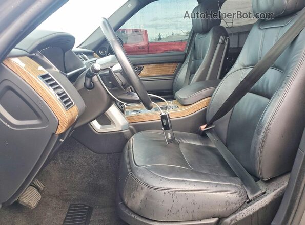 SALGR2RV0KA549900 2019 LAND ROVER RANGE Серый Вид салона спереди
