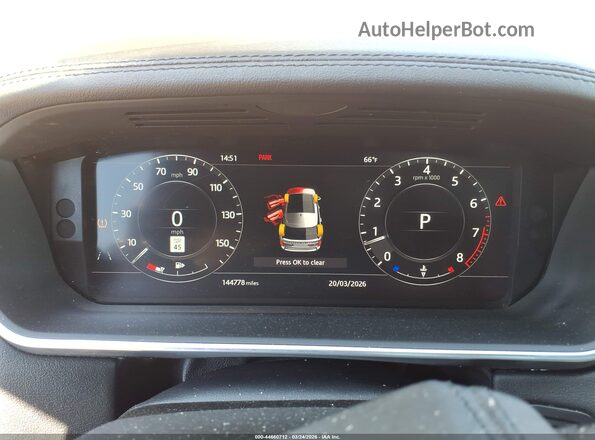 SALGR2RV3JA501614 2018 LAND ROVER RANGE ROVER Black Widok tylnych siedzeń