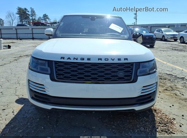 SALGR2RV3JA501614 2018 LAND ROVER RANGE ROVER Black Widok zestawu wskaźników