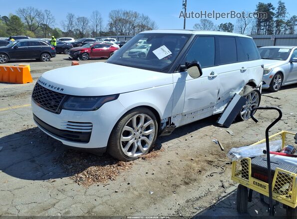 SALGR2RV3JA501614 2018 LAND ROVER RANGE ROVER Black Przód lewy