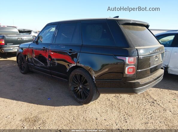 SALGR2RV5JA394761 2018 LAND ROVER RANGE ROVER Black Rear left