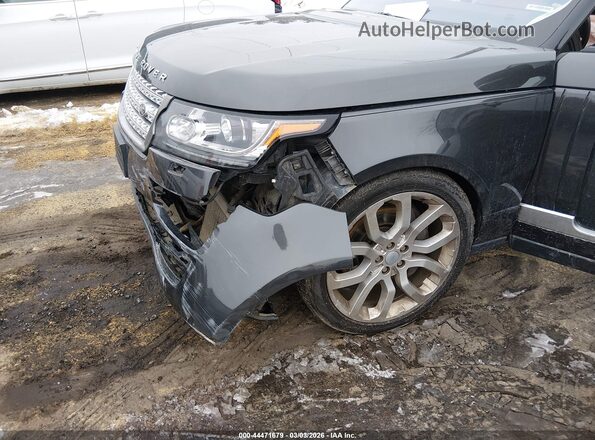 SALGS2EF0GA265547 2016 LAND ROVER RANGE ROVER Gray წინა ხედი