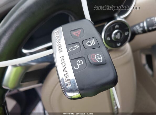 SALGS2EF2GA270863 2016 LAND ROVER RANGE ROVER Dark Blue Widok deski rozdzielczej