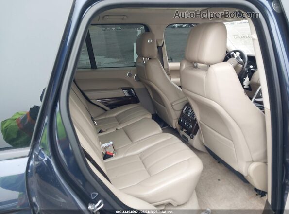 SALGS2EF2GA270863 2016 LAND ROVER RANGE ROVER Dark Blue Widok naklejki z numerem VIN