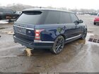 2016 Land Rover Range Rover 5.0l V8 Supercharged Dark Blue vin: SALGS2EF2GA270863