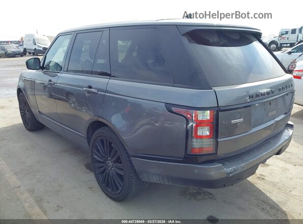 SALGS2EF3GA305572 2016 LAND ROVER RANGE ROVER Gray Rear left