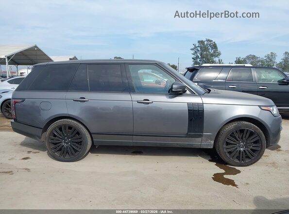 SALGS2EF3GA305572 2016 LAND ROVER RANGE ROVER Gray Rear interior view