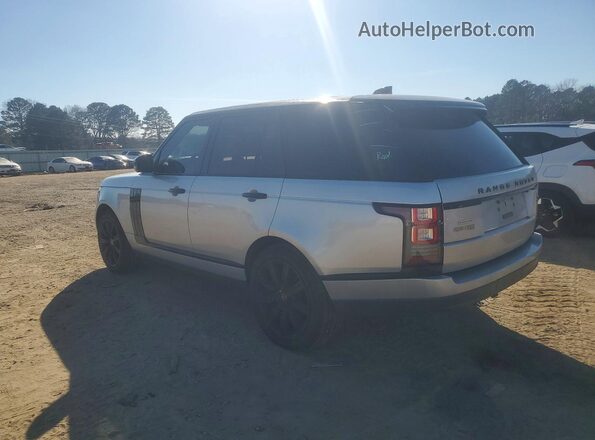 SALGS2FE7HA349453 2017 LAND ROVER RANGE Silver Tył lewy